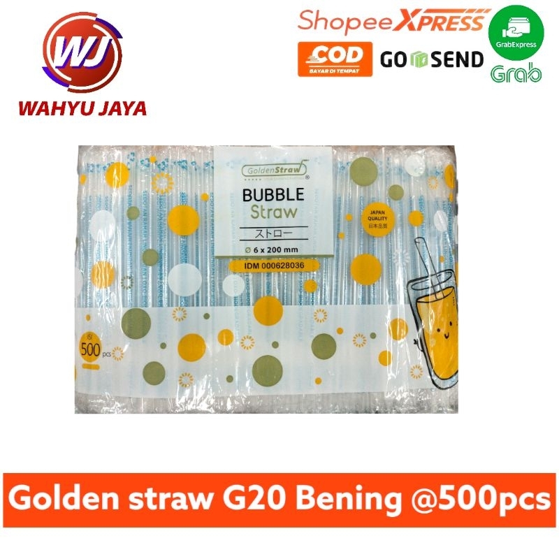 

Golden straw G20 Bening @500 pcs