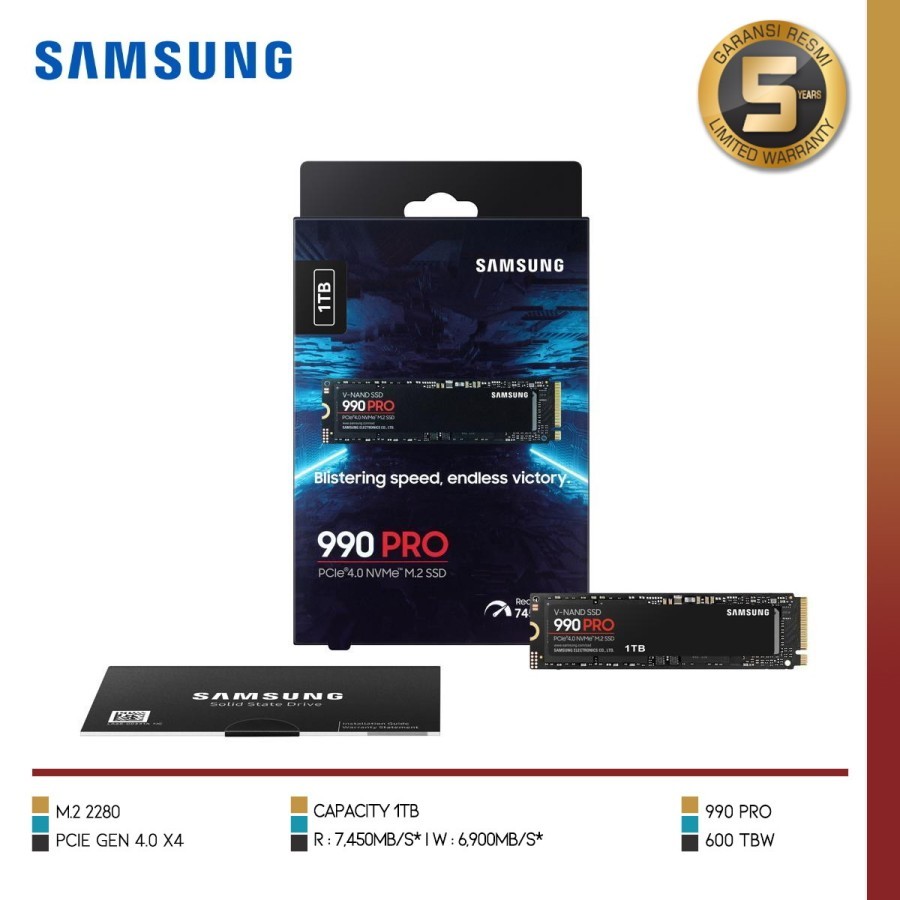 SAMSUNG 990 PRO PCIe 4.0 NVMe SSD SAMSUNG 990 PRO
