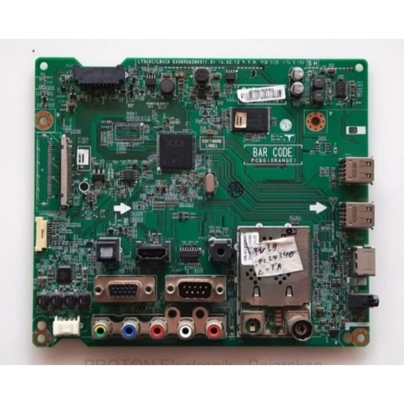 mb mainboard tv led LG 32LY340C