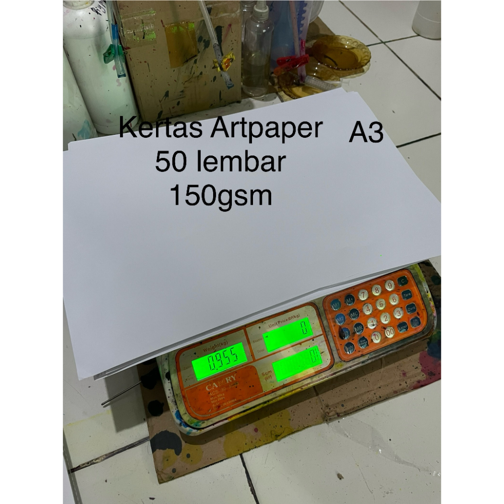

Kertas Artpaper A3 150gsm 50 lembar Full Coating Original G-Friend