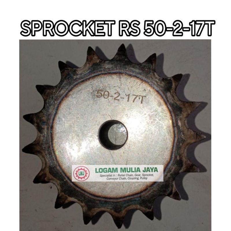 SPROCKET RS 50-2X17T RS 50-2-17T GEAR GIR RS 50 DOUBLE GIGI 17 RS 50-2-17T