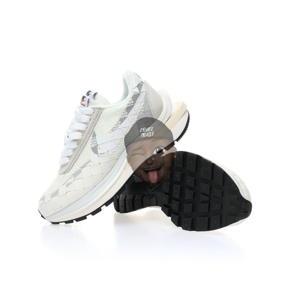 Jean Paul Gaultier x sacai x Nike VaporWaffle Woven White