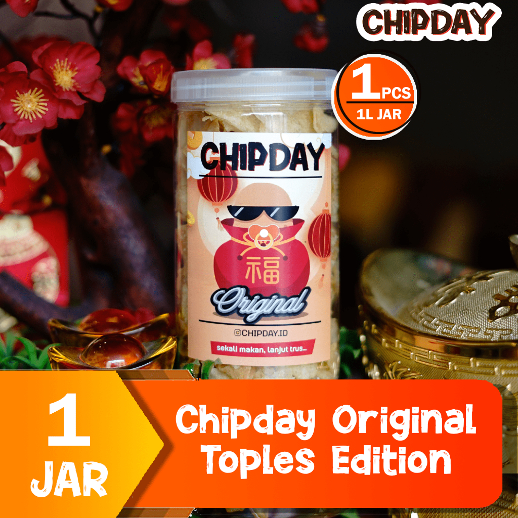 

Keripik Kentang Chipday - Toples edition (Original)
