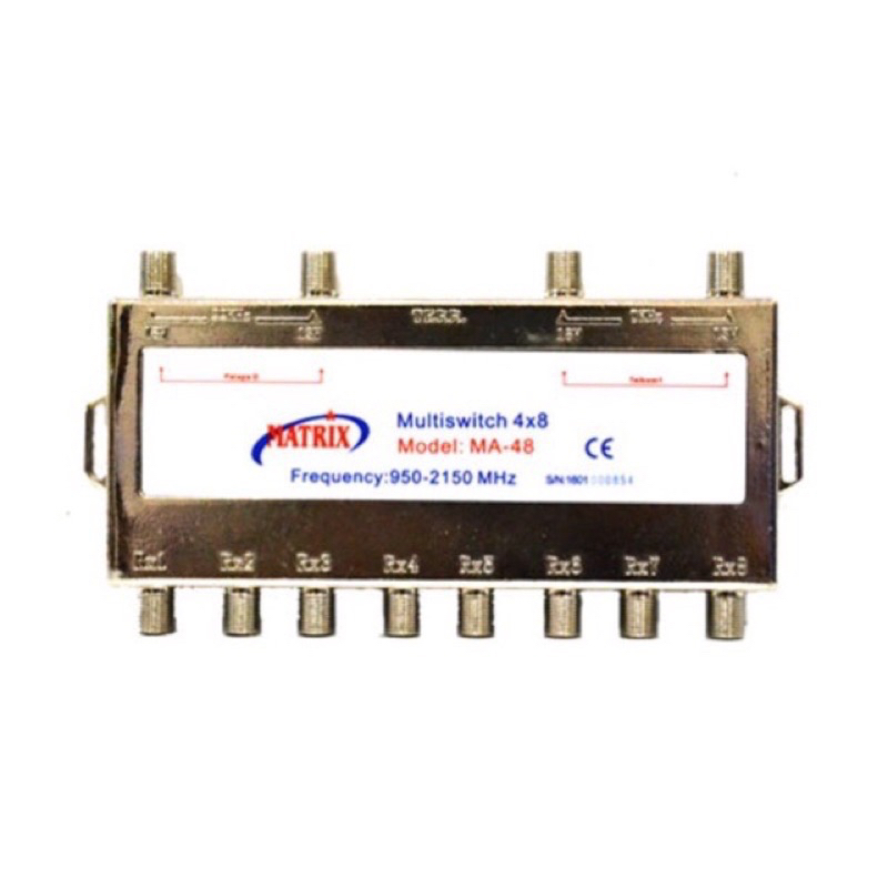 Multi switch Matrix Parabola 4x8