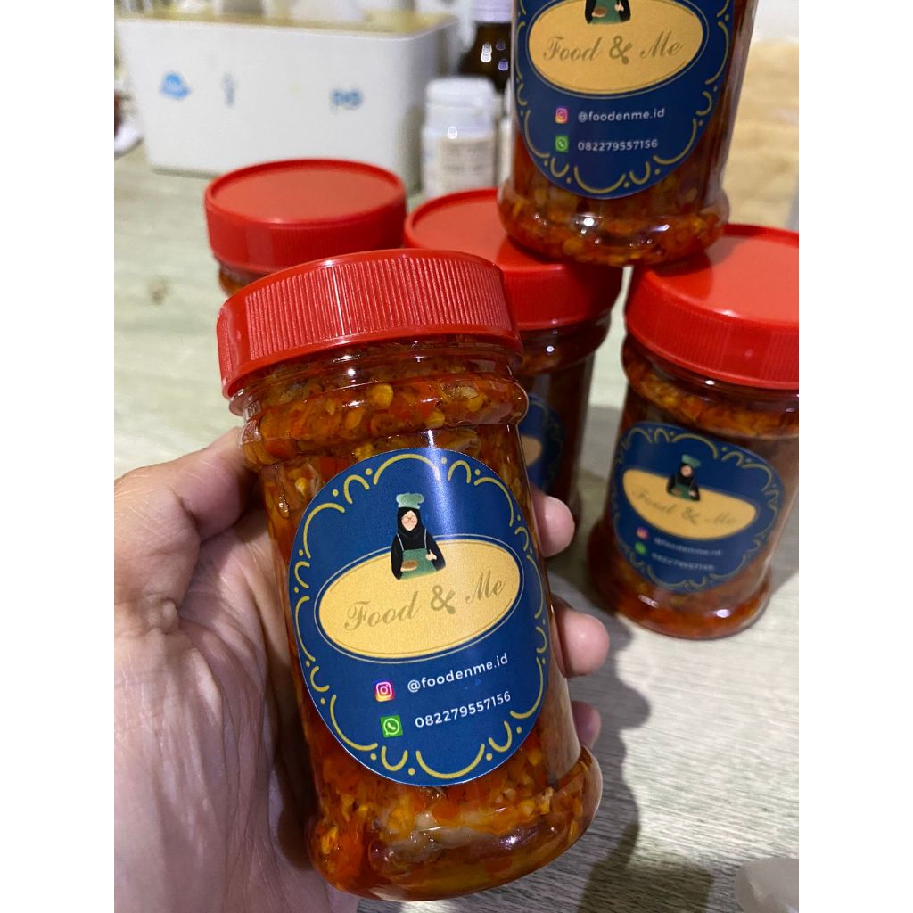 

Sambal Cumi Ciamik Pedas Asin food&me