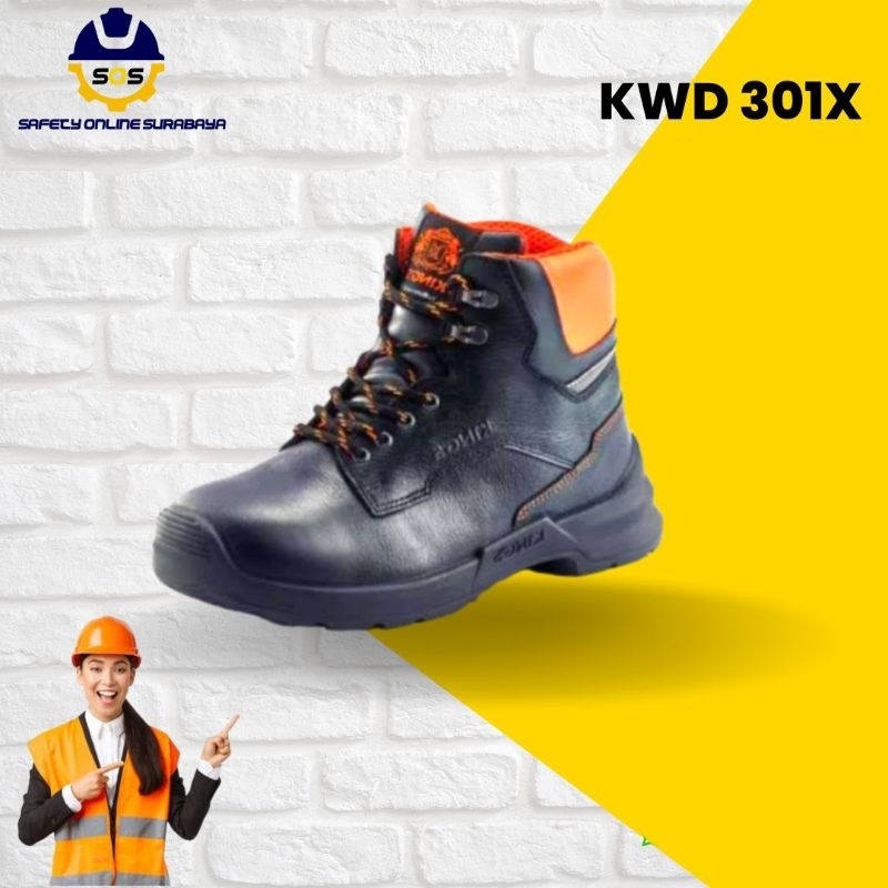 SEPATU SAFETY KINGS ORIGINAL / SAFETY SHOES KINGS KWD 301X