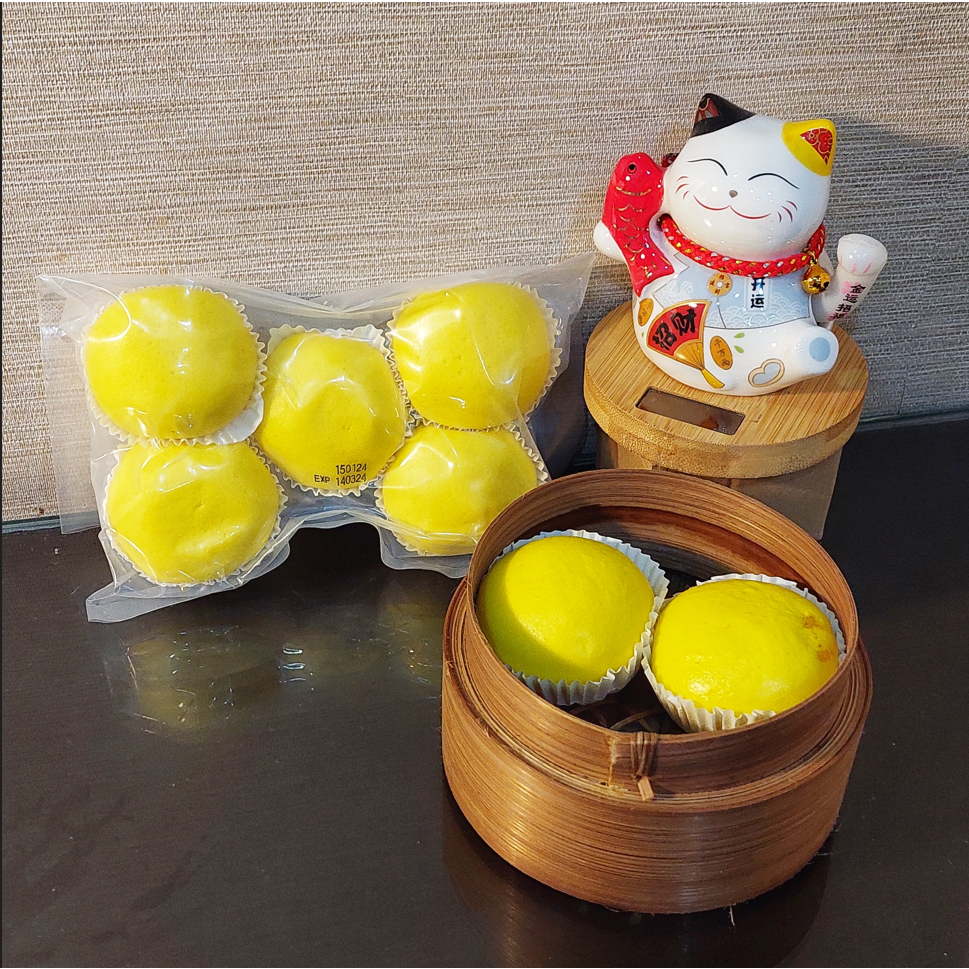 

Bakpao Telur Asin Grade A Frozen Dimsum (Isi 5 pcs)