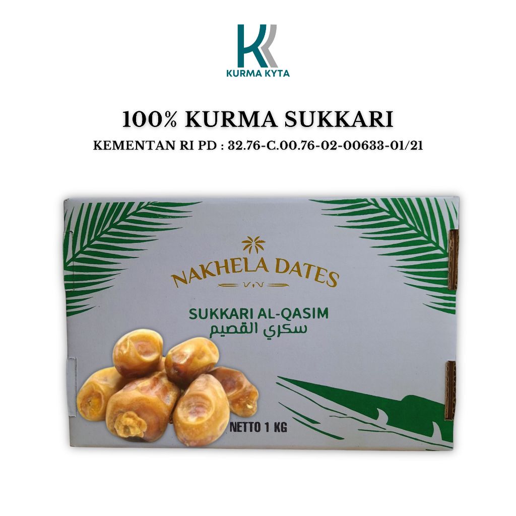 

Kurma Sukkari PREMIUM Lembut Original 100% / Kurma Raja Grade A Kurma Sukari Basah Premium Asli High Quality