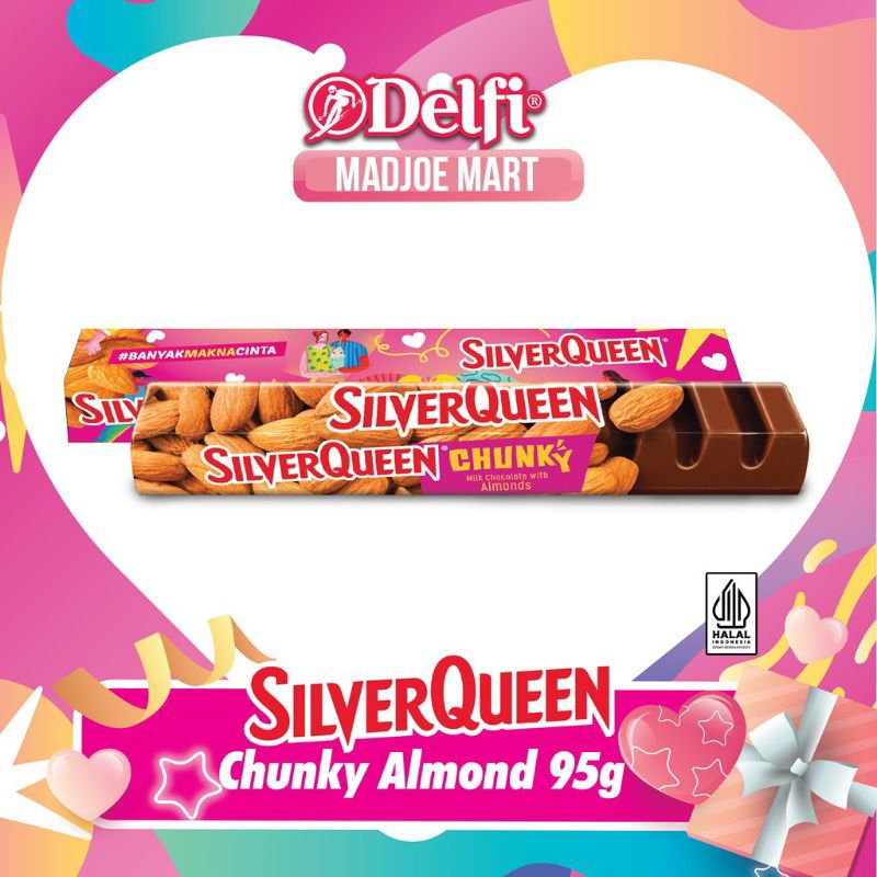 

Silverqueen Chunky Bar Almond 95 g