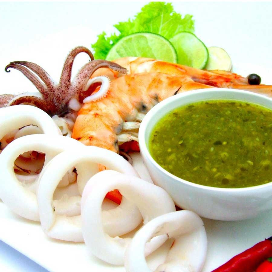 

Thai Seafood Chilli Sauce Saus Nam Jim Talay Ikan Bakar BBQ Sambal