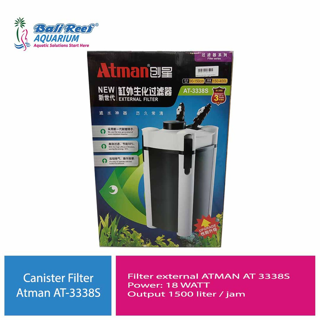 Atman Canister Filter At 3338s Atman Filter Aquarium At 3338 S