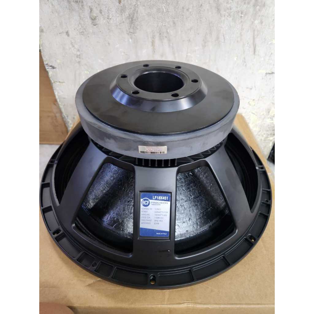 (Peti kayu) speaker 18 inch model RCF 18X451 / 18 X451