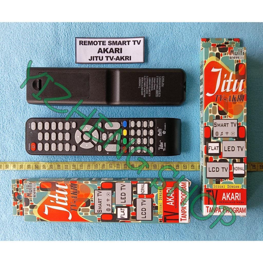 REMOTE SMART TV AKARI JITU TV-AKRI