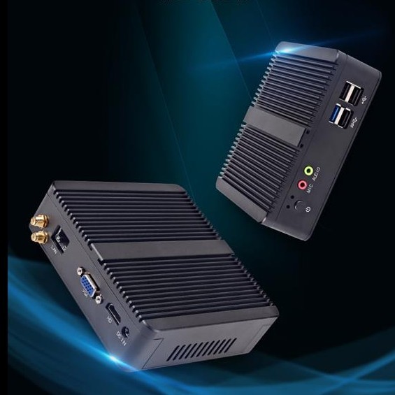 Mini PC Industrial Intel Celeron F-Series J1900 4Gb 64G wifi