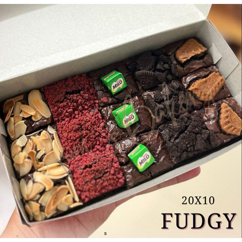 

Fudgy Brownies (20x10)