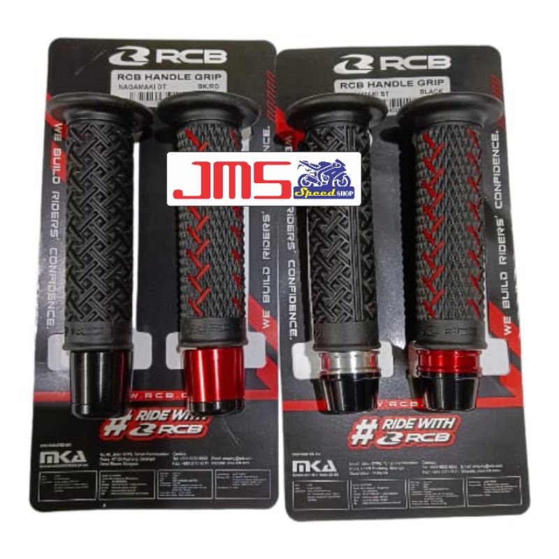 HANDGRIP RCB ORIGINAL NAGAMAKI GRIP RCB NAGAMAKI + JALU CNC UNIVERSAL NMAX AEROX FAZZIO MIOJ MIO M3