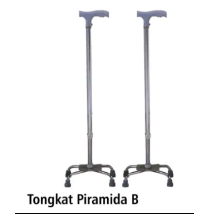 Tongkat Pyramid B Onemed/Tongkat Kaki 4 Onemed/Tongkat Bantu Jalan/Tongkat Onemed