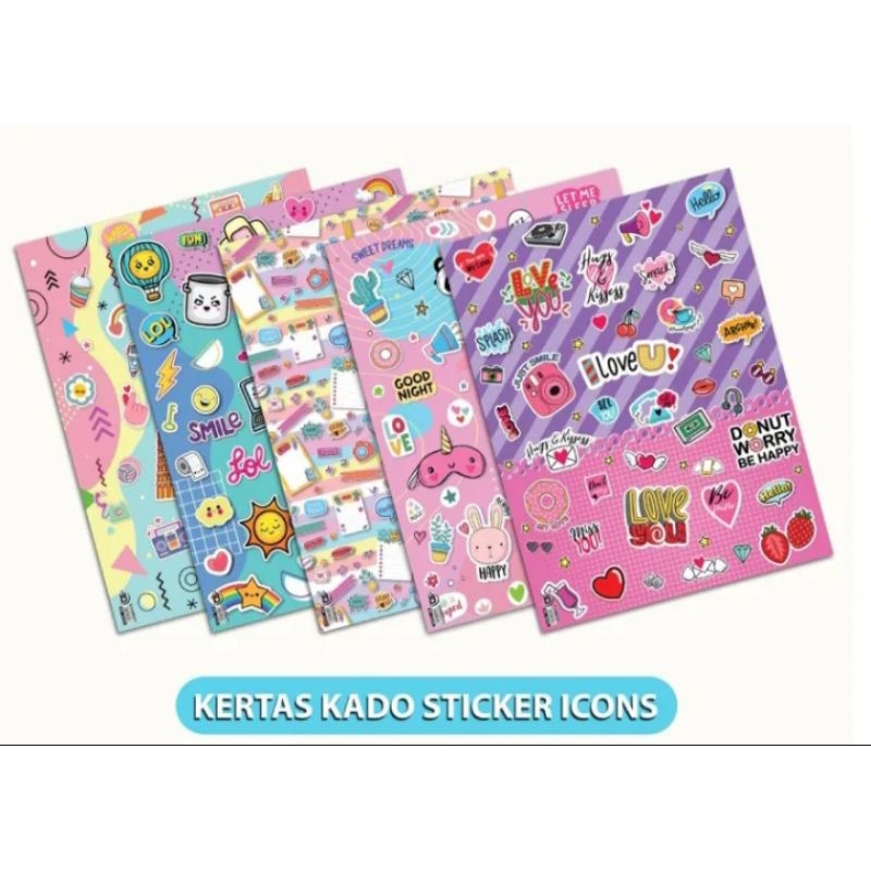 

Kertas Kado Sidu Sinar Dunia Motif Icons