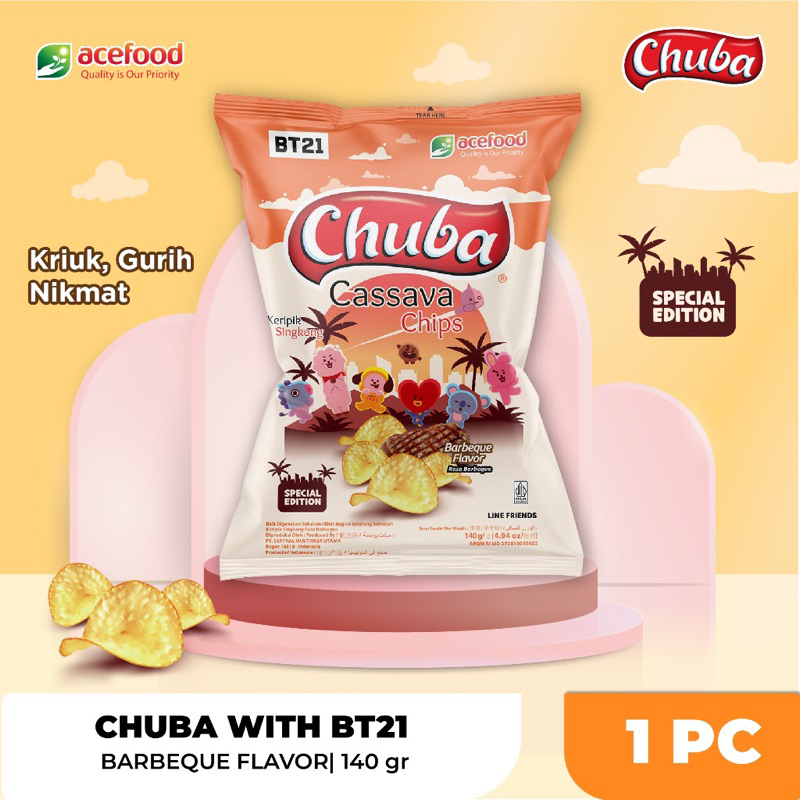 

CHUBA CASSAVA CHIPS BARBEQUE FLAVOR