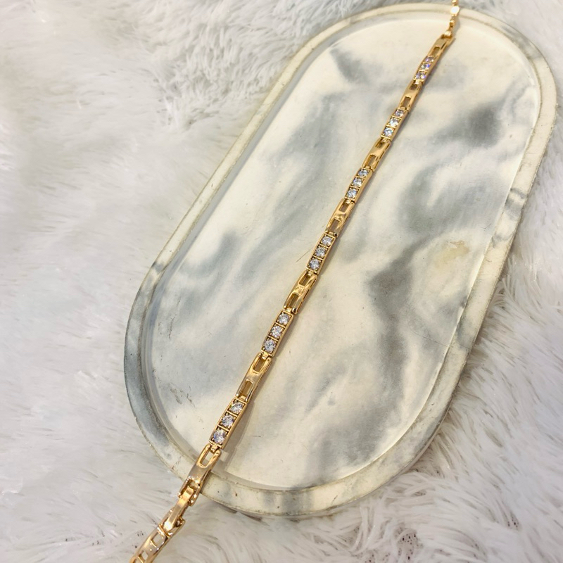 GELANG PLATINUM PREMIUM AWET DIPAKAI SEHARI HARI