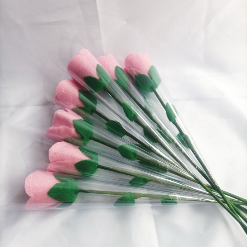 Souvenir | Bunga Mawar Flanel Mika | Buket wisuda | Hadiah Wisuda | Solo Rose | Mawar Mika | Buket bunga murah | Kado Wisuda Murah | Hadiah Valentine Murah | Buket Wisuda