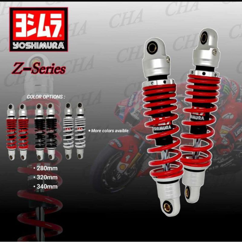 Shock Yoshimura Z SERIES supra revo fit new karisma vega jupiter blade. sok belakang 280 320 340