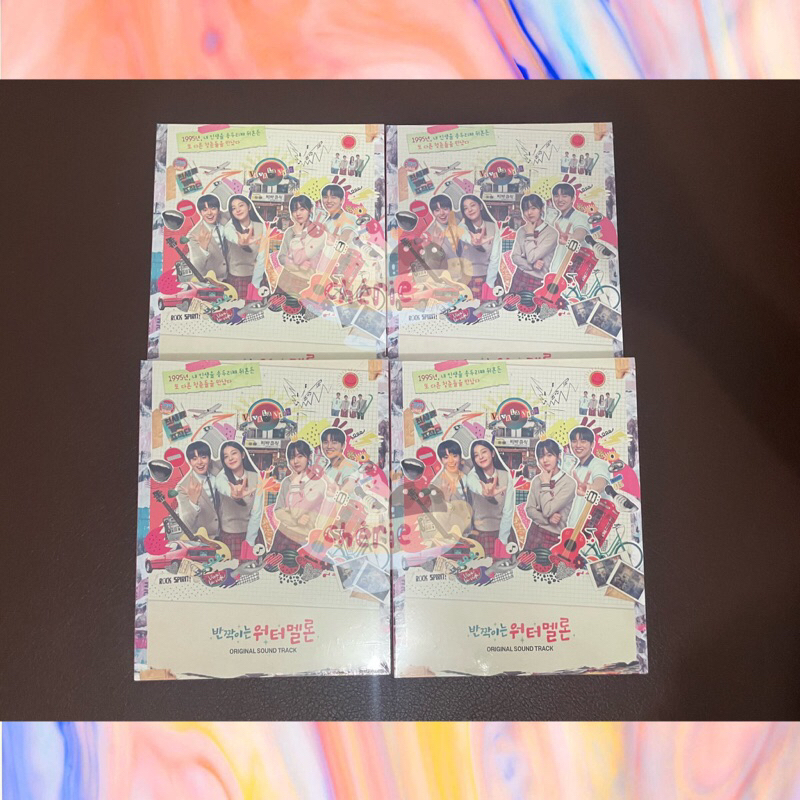 ready stock sealed album ost twinkling watermelon ryeoun choi hyunwook seolinah shin eunsoo
