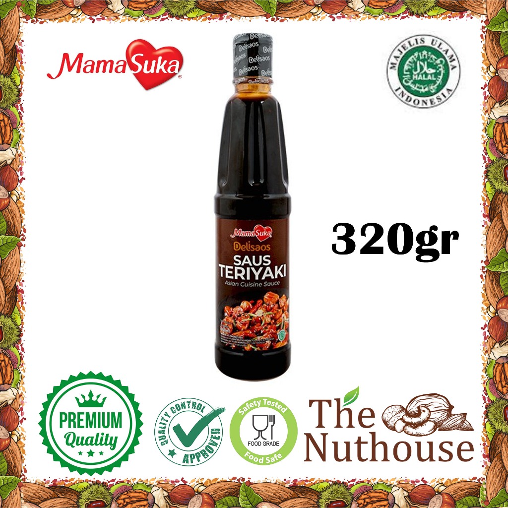 

MAMASUKA Delisaos Saus Teriyaki 320gr / Asian Cuisine Sauce [HALAL]