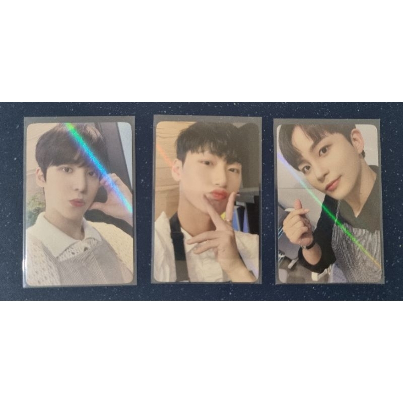 ATEEZ - THE WORLD EP. 1 : MOVEMENT (Barista / Makestar Online 2.0 Photocard) (Yunho, San, Jongho)