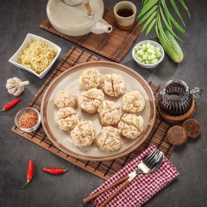 

pempek kriting/pempek kriting isi 5 pcs / pempek frozen / pempek tenggiri