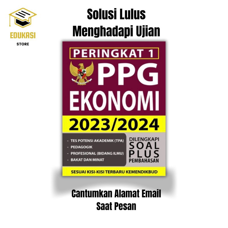 

Peringkat 1 PPG Ekonomi 2023/2024