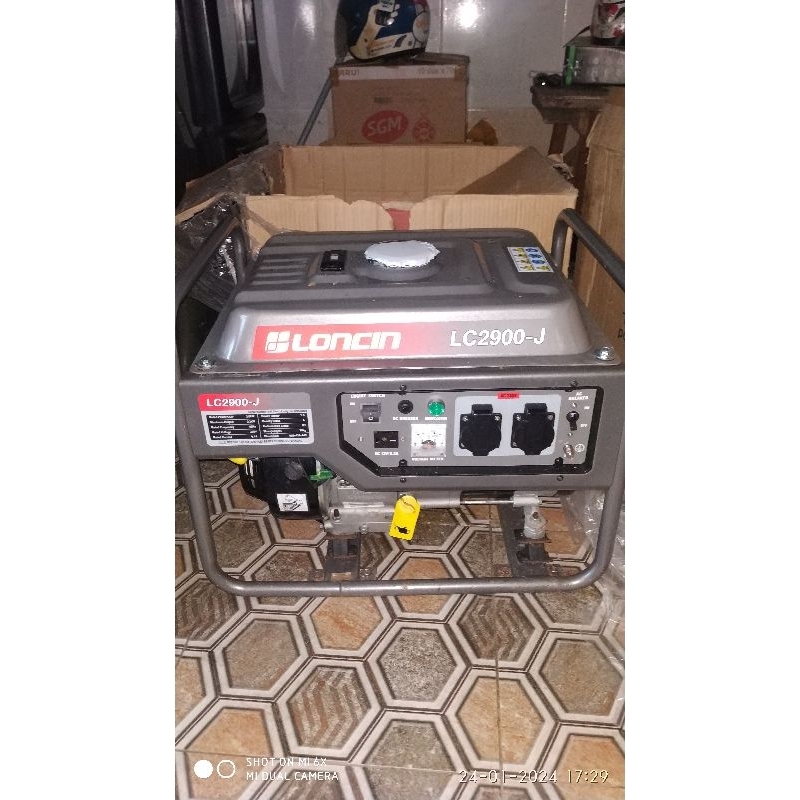 loncin genset lc7800ddc-l (5000 watt)