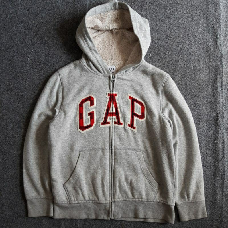 GAP ZIP HOODIE SHERPA M KIDS