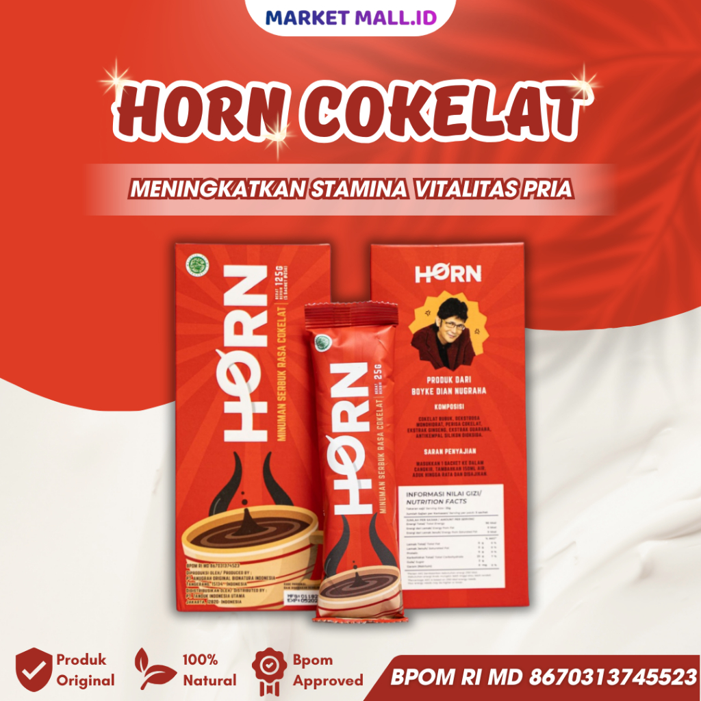 Horn Coklat Boyke - Minuman Cokelat Dr Boyke Untuk Ejakulasi Dini dan Meningkatkan Stamina Vitalitas