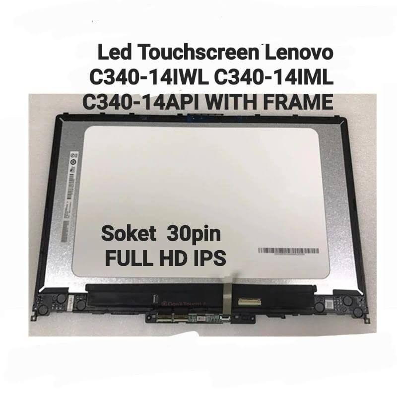 Lcd Lenovo Touchscreen Ideapad C340 C340-14IWL C340-14IML C340-API