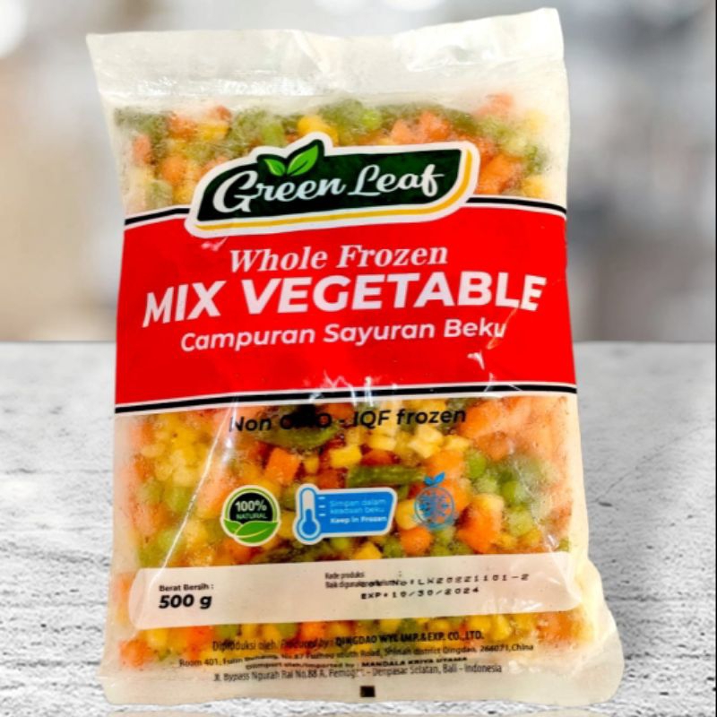 

Green Leaf Mix Vegetable 500gr