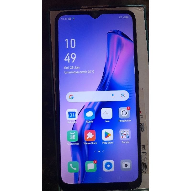 Hp minus ORI OPPO A31 Ram 6/128