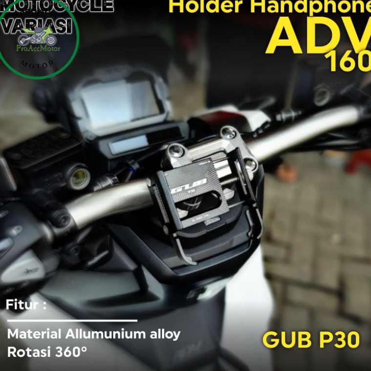 Holder HP gub p3 ADV 16 Holder HP GUB P3 VARIO 16 PCX 16 semua motor bisa