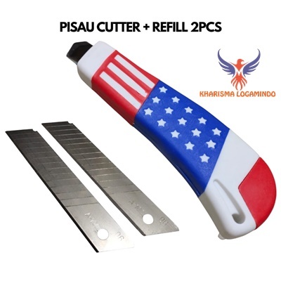 

Khrsma JKT - Camel Pisau Cutter Putar Pisau Kater Pisau Cutter Sekelas Kenko