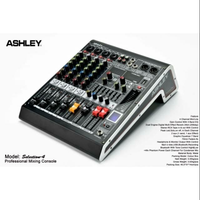 Mixer 4 Channel Ashley Selection 4