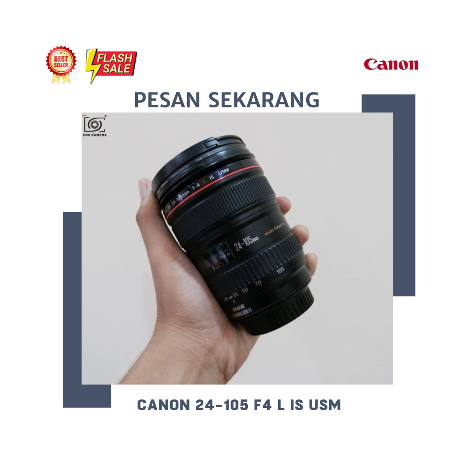 LENSA CANON 24-105 L USM