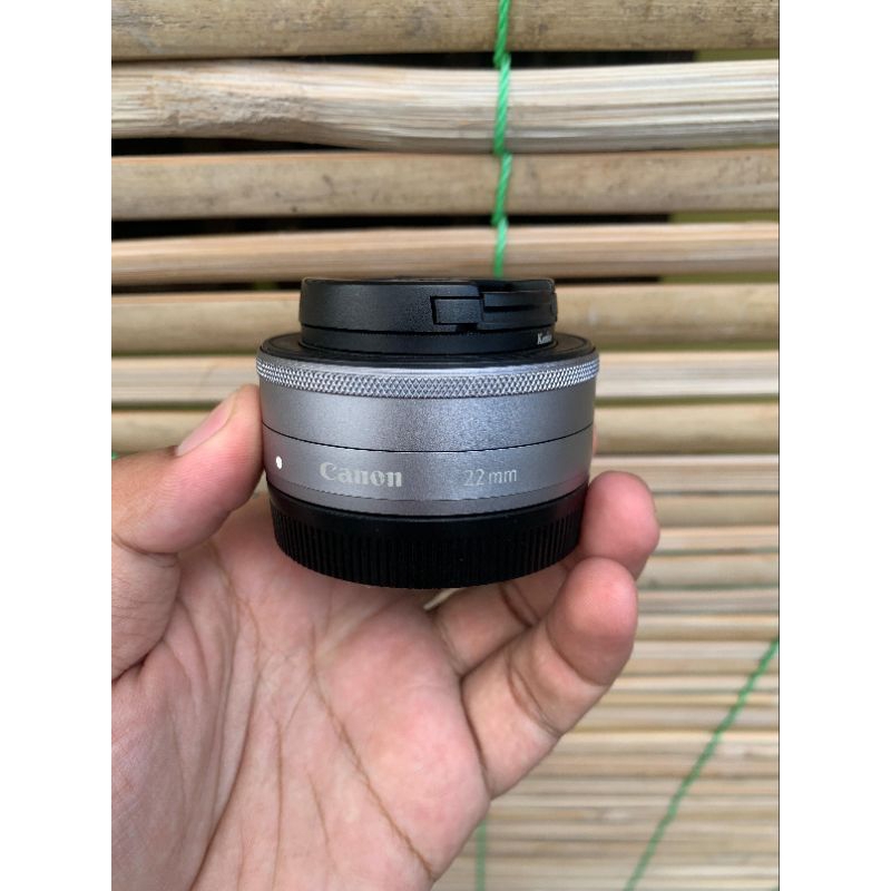 lensa fix canon 22mm f2 stm for canon mirrorless m50 m100 m6 m3 m200 m10