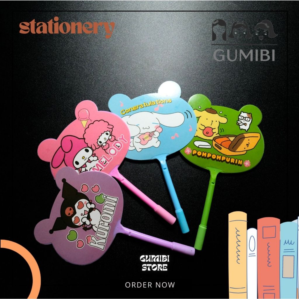

Pulpen Gel Kipas Sanrio Mini Gel Pen Ballpoint Ballpen Bolpen Kipas SANRIO lucu cute Termurah