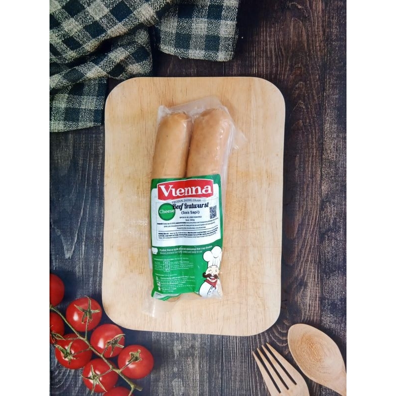 

Vienna Beef Cheese Bratwurst 200 gram