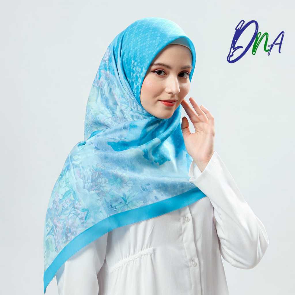 Hijab DnA Fashion Series Cappadocia-Biru Tosca