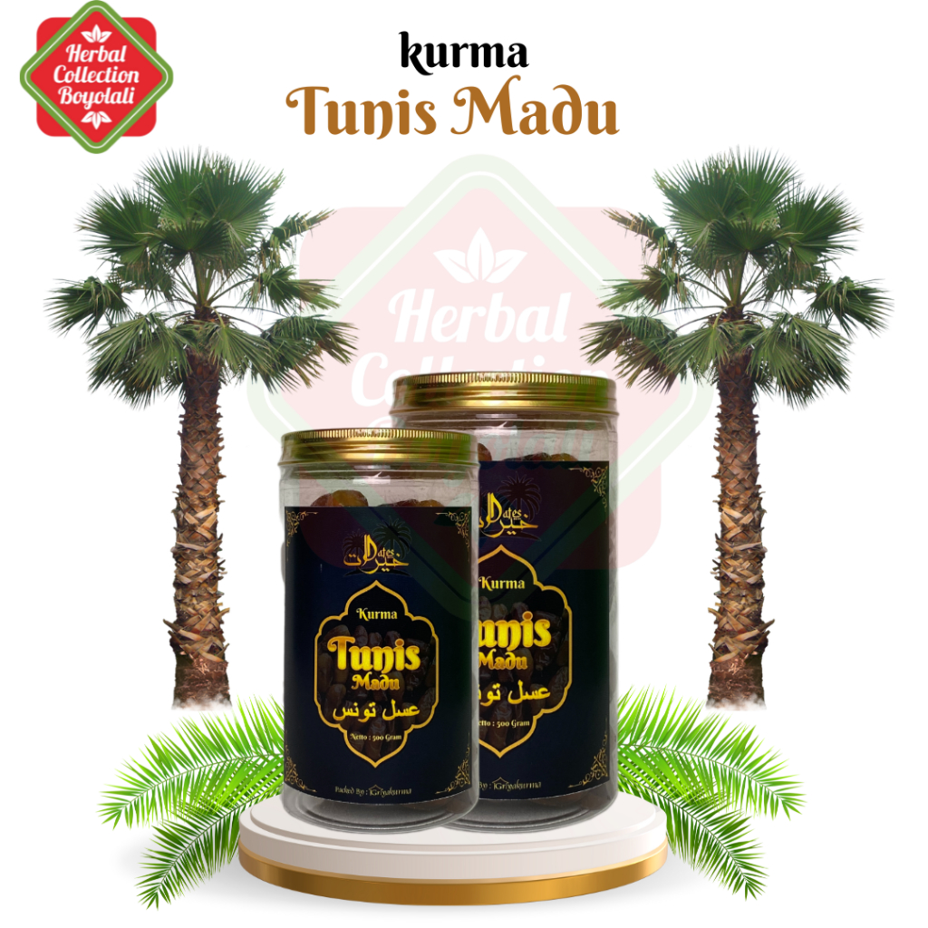 

Kurma tunis madu griya kurma 500gr kemasan toples tanpa tangkai kurma tunisia