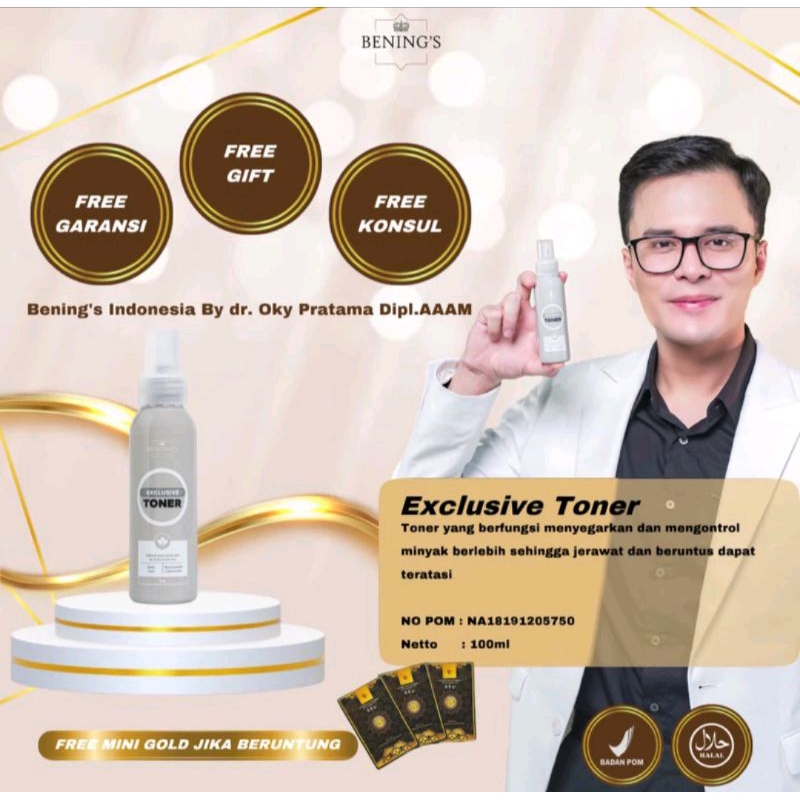 ORIGINAL (100%) TONER ACNE/TONER EXCLUSIVE BENINGS EXP 2026