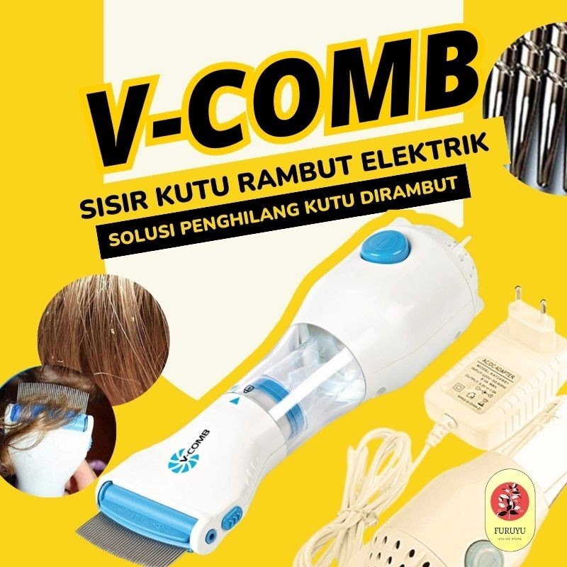 Sisir Kutu Elektrik VComb Jual Sisir Kutu Elektrik