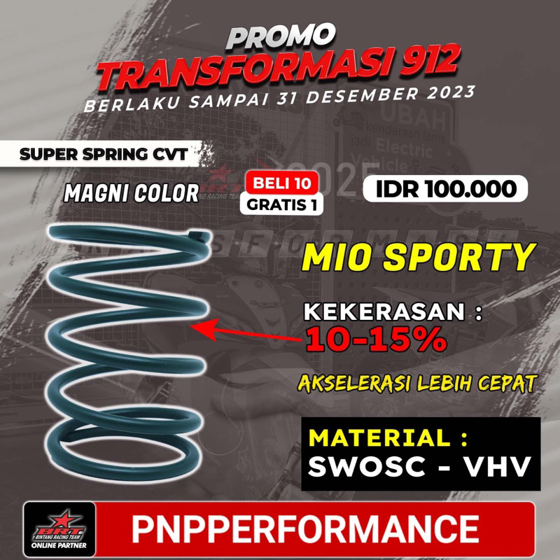 PER CVT / SPRING CVT BRT YAMAHA MIO SPORTY