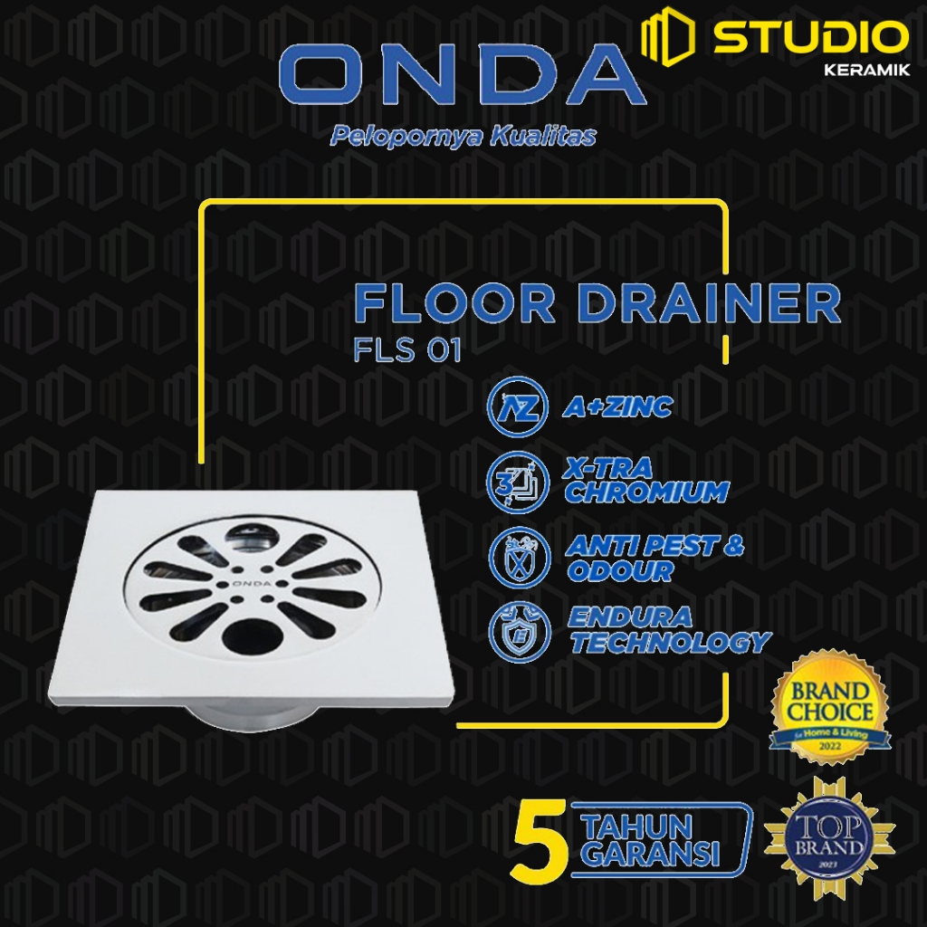 ONDA Floor Drainer / Saringan Air Lantai FLS 01